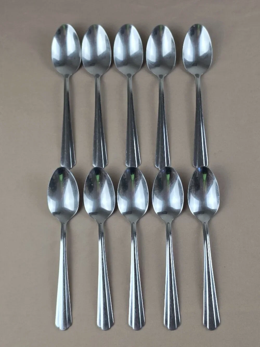 Vtg Large Lot of Spoons Tbls. Tsps. (21 Count) Stainless Flatware Silverware